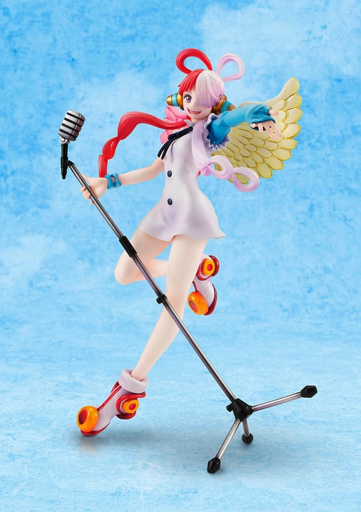 One piece red - uta diva of the world" - statuette p.o.p. 23cm"