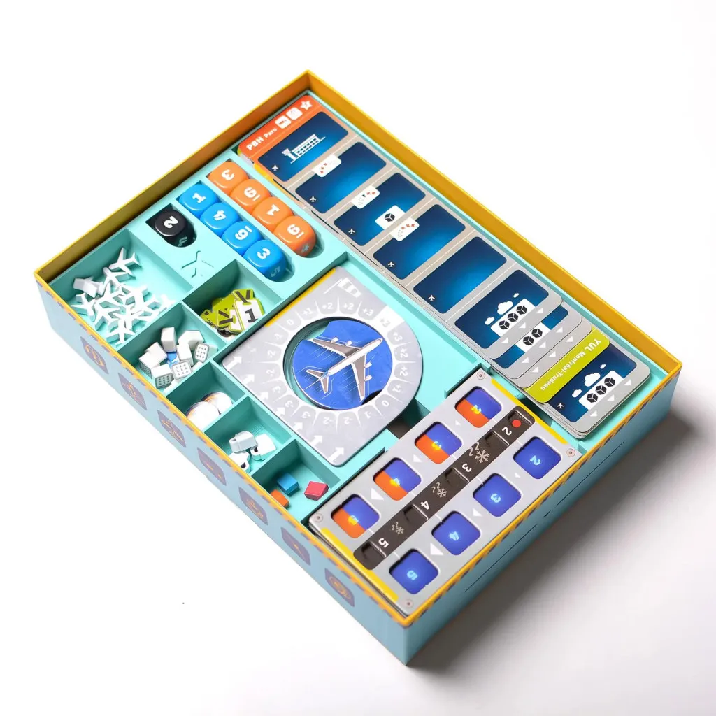 Organiseur / Insert et amélioration de jetons pour Sky Team