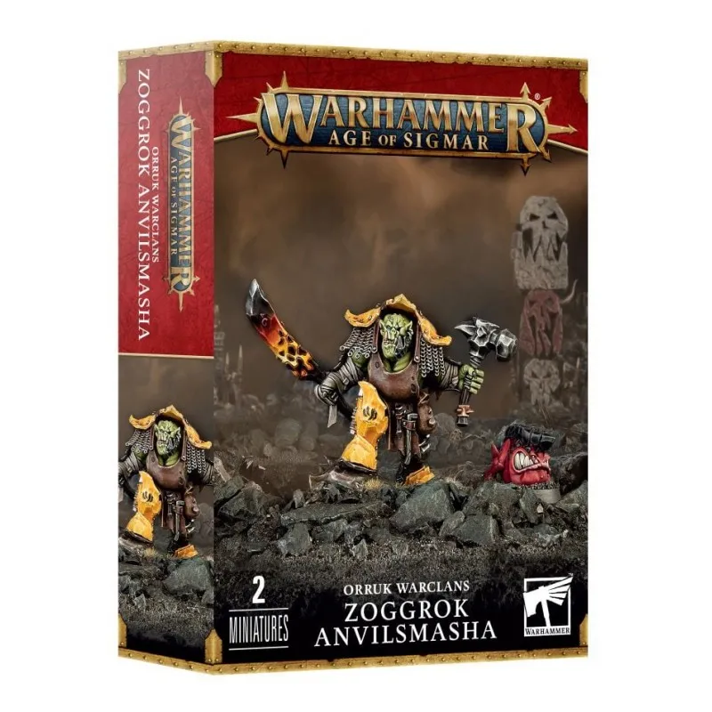 Clans de guerre Orruk. Zoggrok Rompeyunkez. GAMES WORKSHOP 89-62