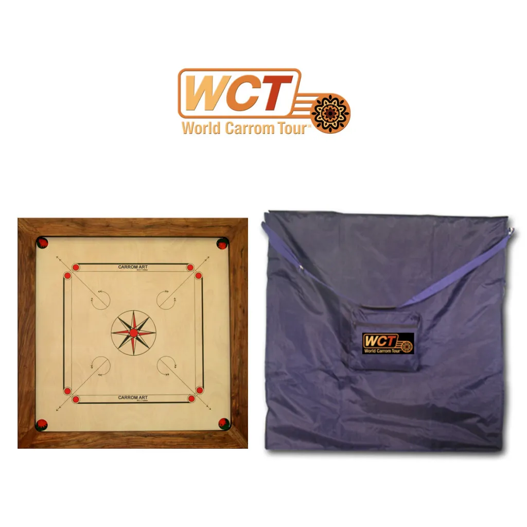 Pack Carrom W.C.T. Bulldog 93cm - Avec housse