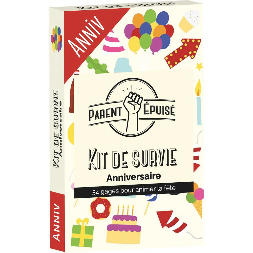 Parent Epuisé - Kit de Survie Anniversaire