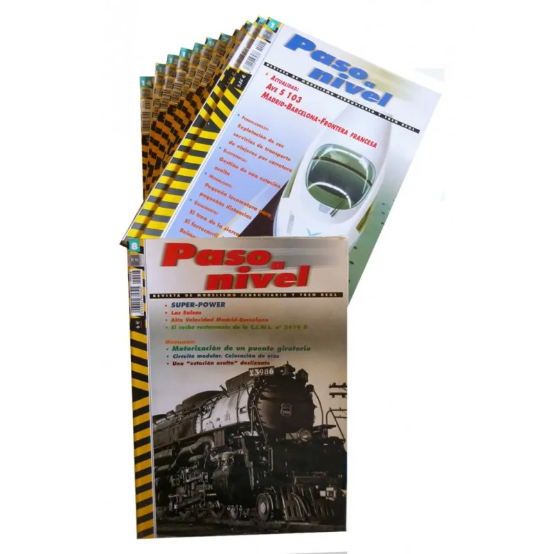 Revista Paso a Nivel. Collection de 14 numéros