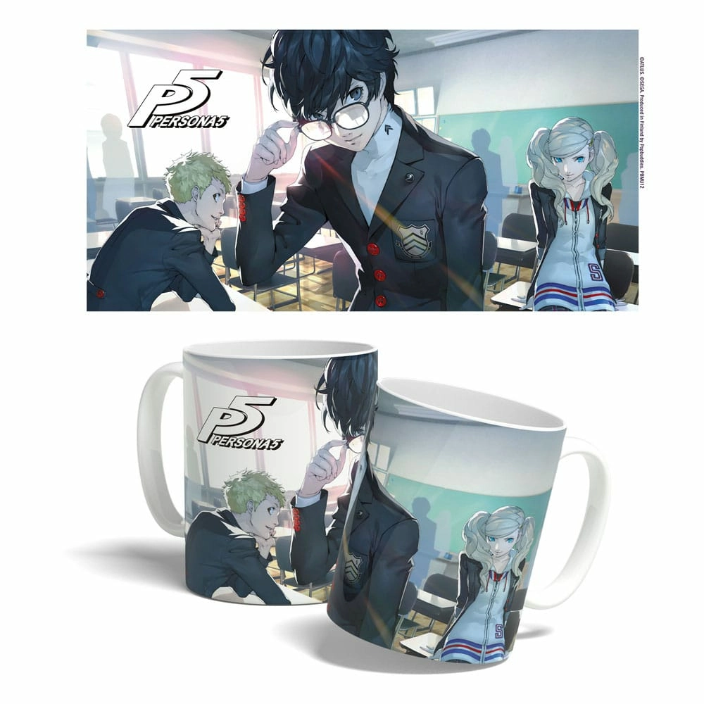 Persona 5 royal mug classroom
