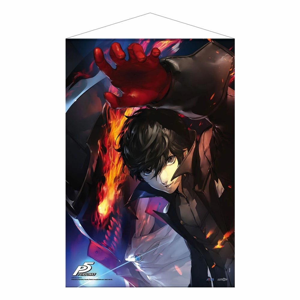 Persona 5 wallscroll joker & arsène 61 x 91 cm