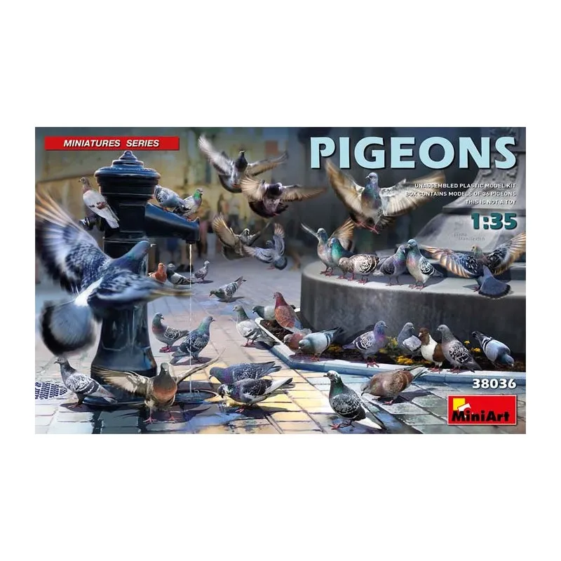 Pigeons. MINIART 38036