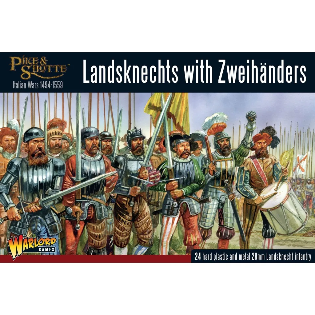 Pike & Shotte - Landsknechts with Zweihanders