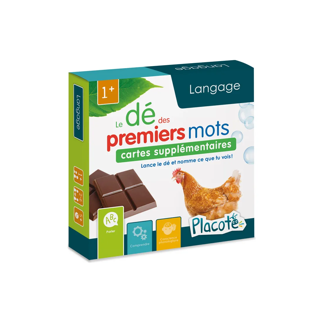 Le dé des premiers mots - cartes supplémentaires