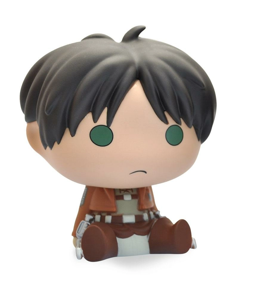 Plastoy - attaque des titans - tirelire chibi eren