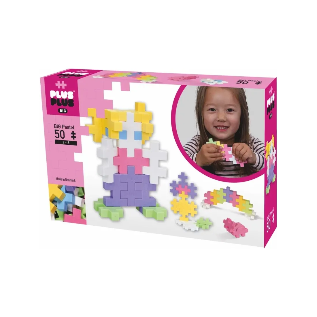 Boite de 50 pièces jeu de construction Plus Plus