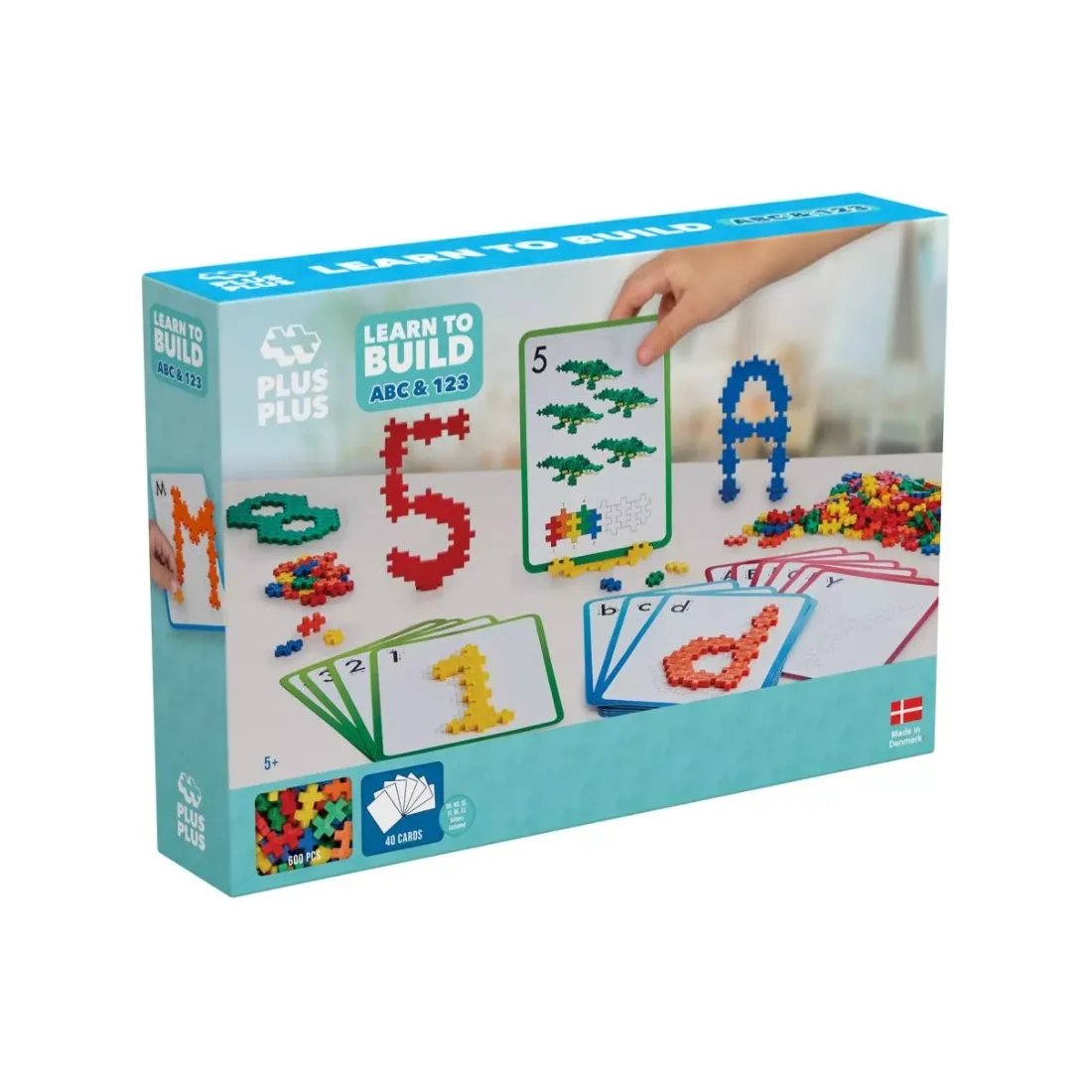 Kit découverte 600 pièces Abc&123 Plus Plus