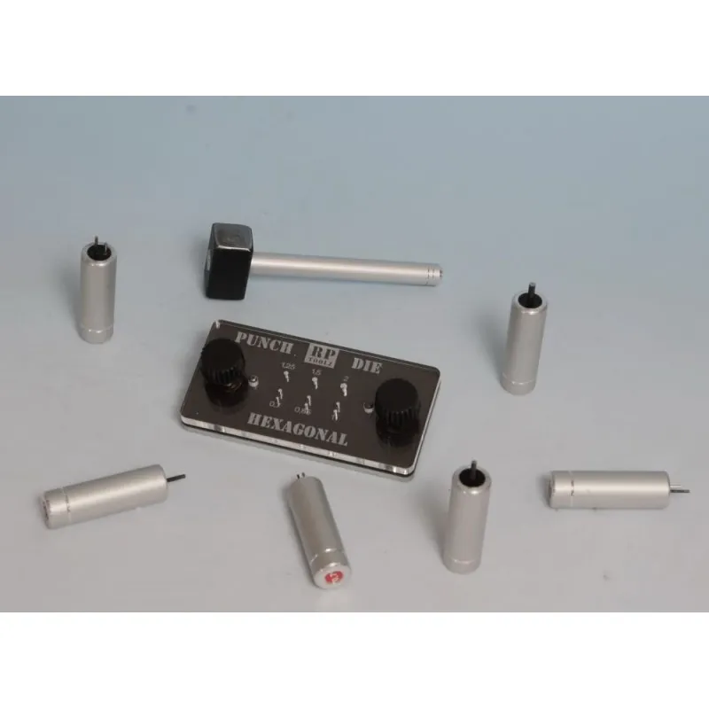 Outil hexagonal « Punch and die ». RP TOOLZ RP-HPD