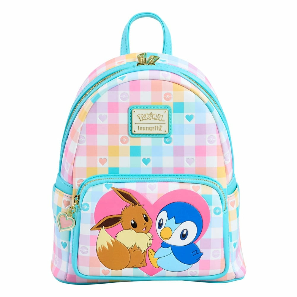 Pokemon by loungefly sac à dos mini piplup and eevee
