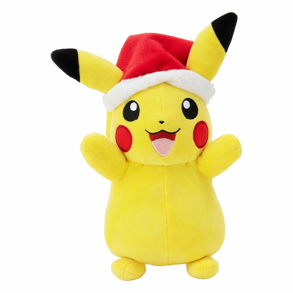 Pokémon peluche pikachu bonnet de noël 20 cm