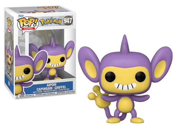 Pokemon pop! games vinyl figurine aipom (emea) 9 cm