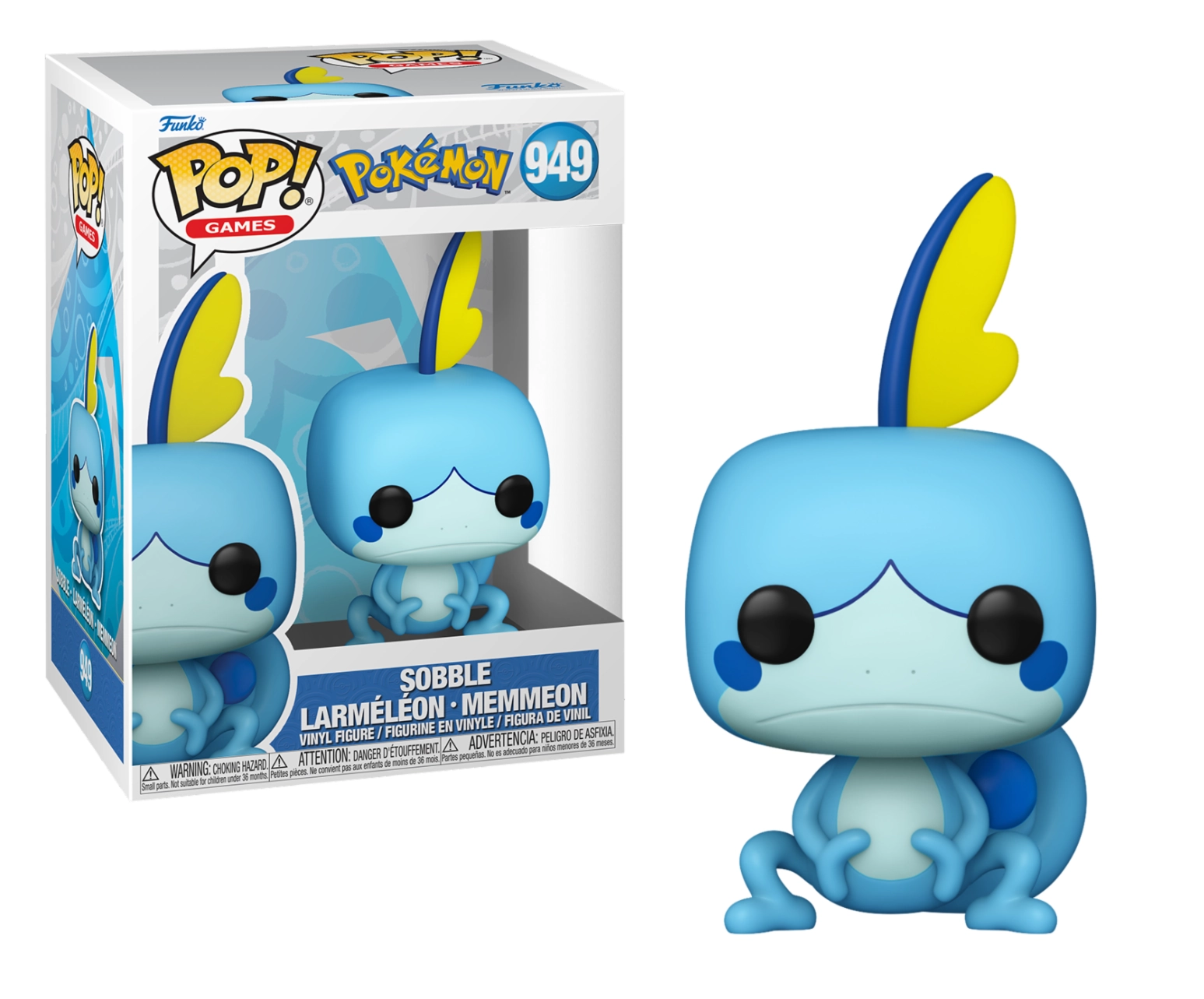 Pokemon pop! games vinyl figurine sobble (emea) 9 cm