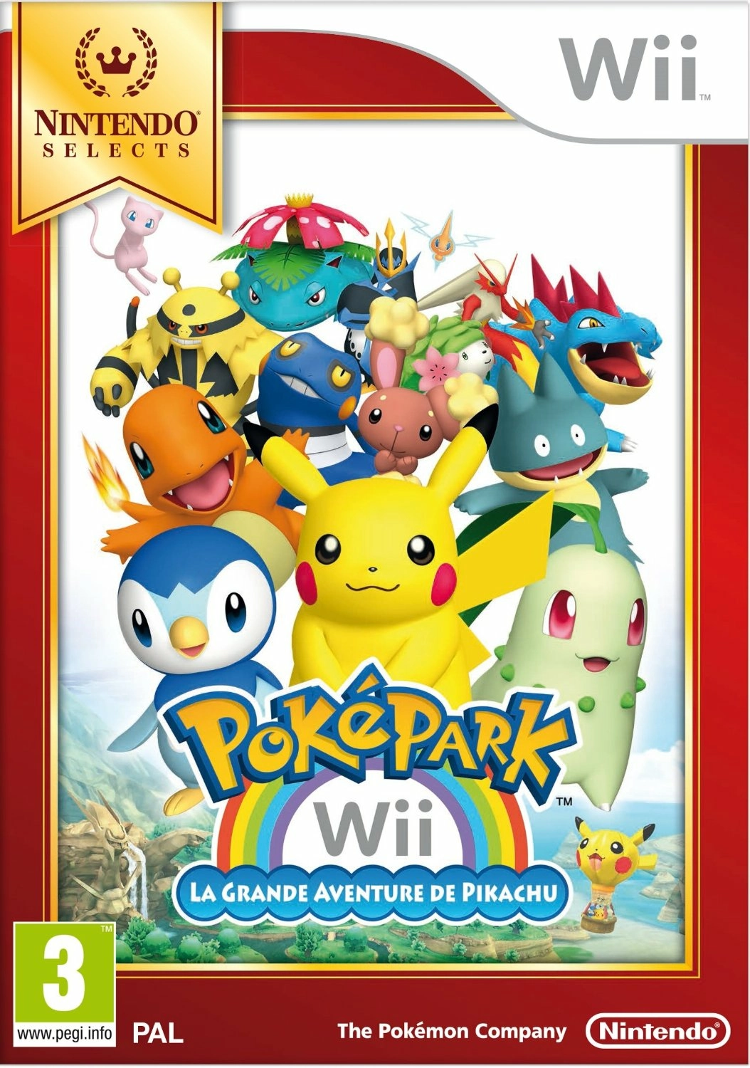 Poképark la grande aventure de Pikachu NINTENDO SELECTS - WII