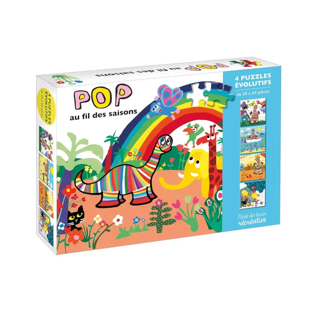 Pop Au Fil des Saisons - Puzzles Évolutifs