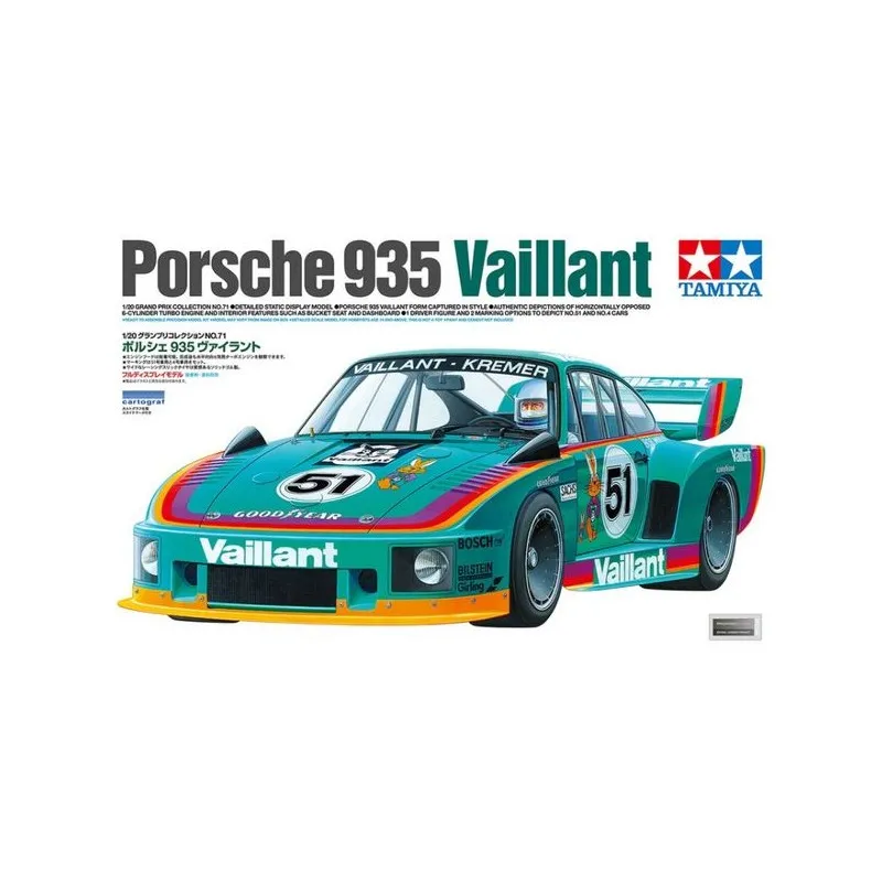 Porsche 935 Vaillant. TAMIYA 20071