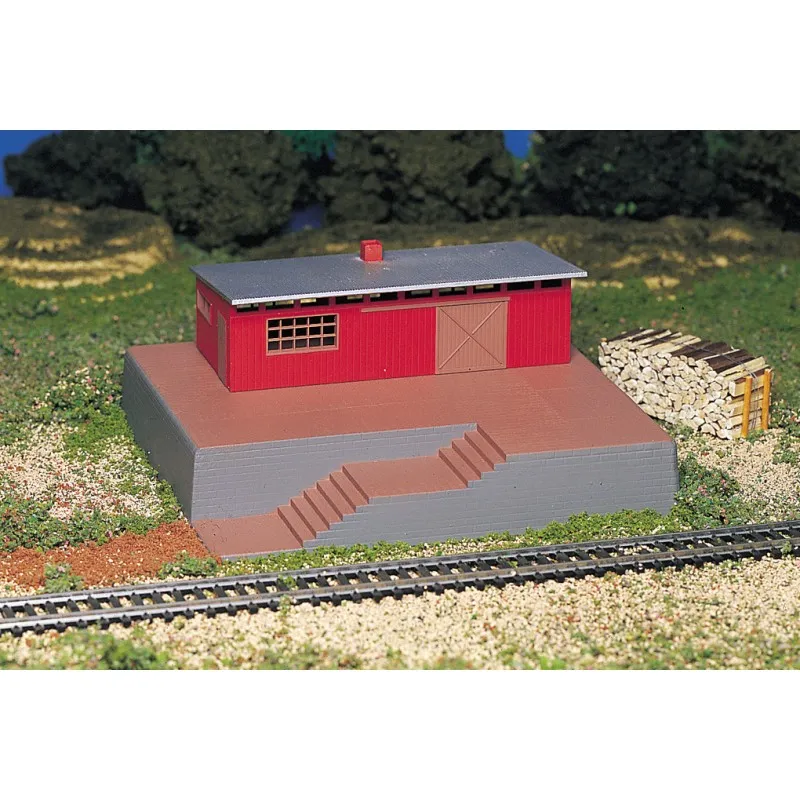 Station avec sifflet. BACHMANN 46209