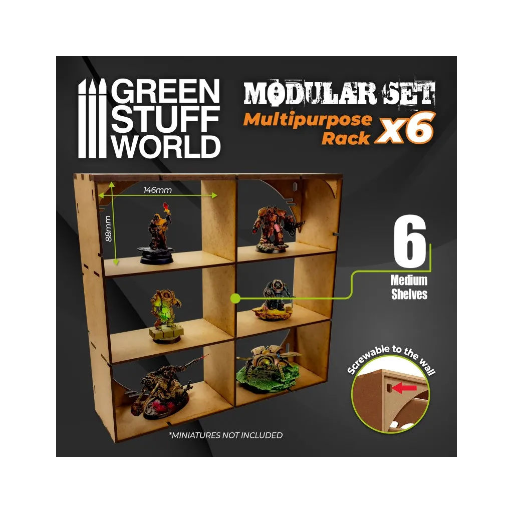 Présentoir Modulaire Multifonctionnel (x6)