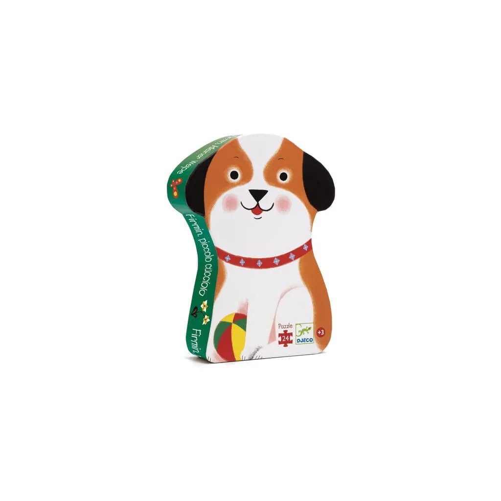 Puzzle Silhouette - 24 Pièces - Firmin le Petit Chien