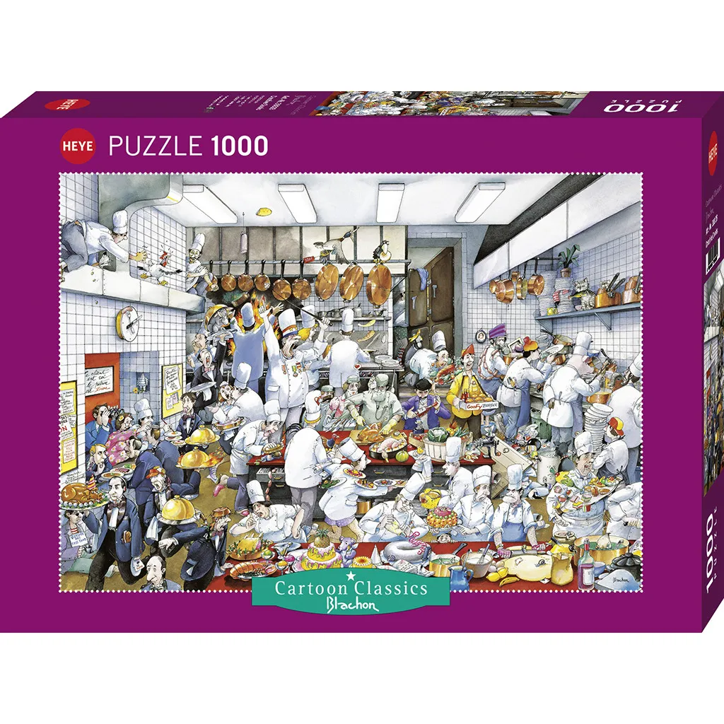 Puzzle - Cartoon Classics Creative Cooks - 1000 Pièces