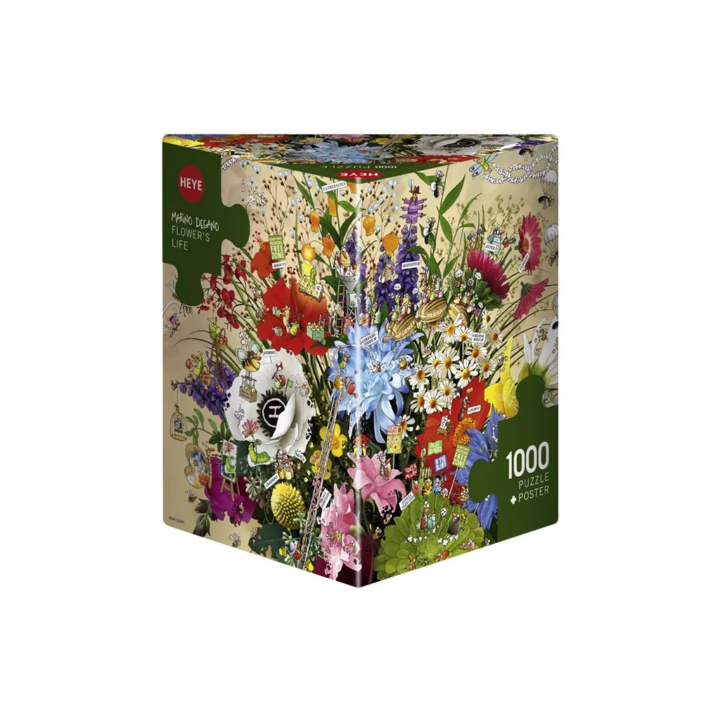 Puzzle - Flower’s Life de Marino Degano - 1000 Pièces