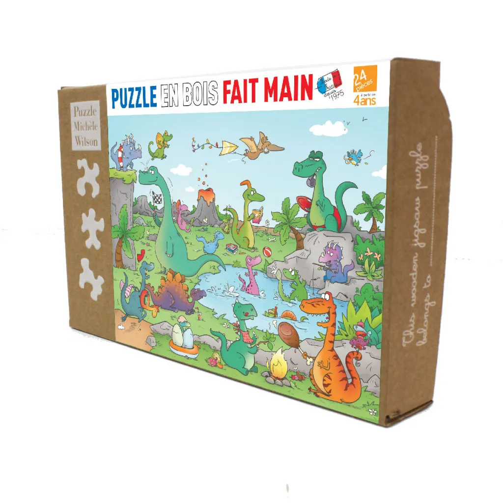 Puzzle - Les Dinosaures - 24 Pièces