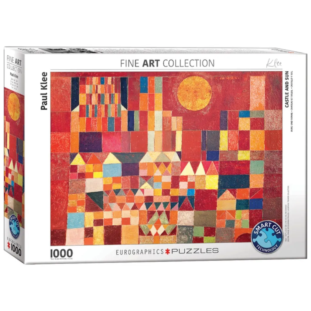 Puzzle - Paul Klee - Château et Soleil - 1000 Pièces