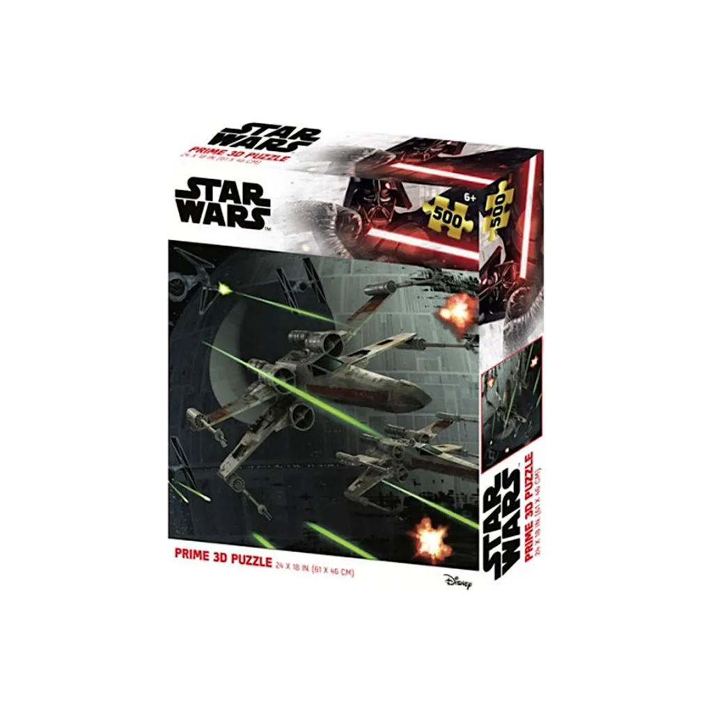 Puzzle Prime 3D - Star Wars Classic X-Wing - 500 pièces