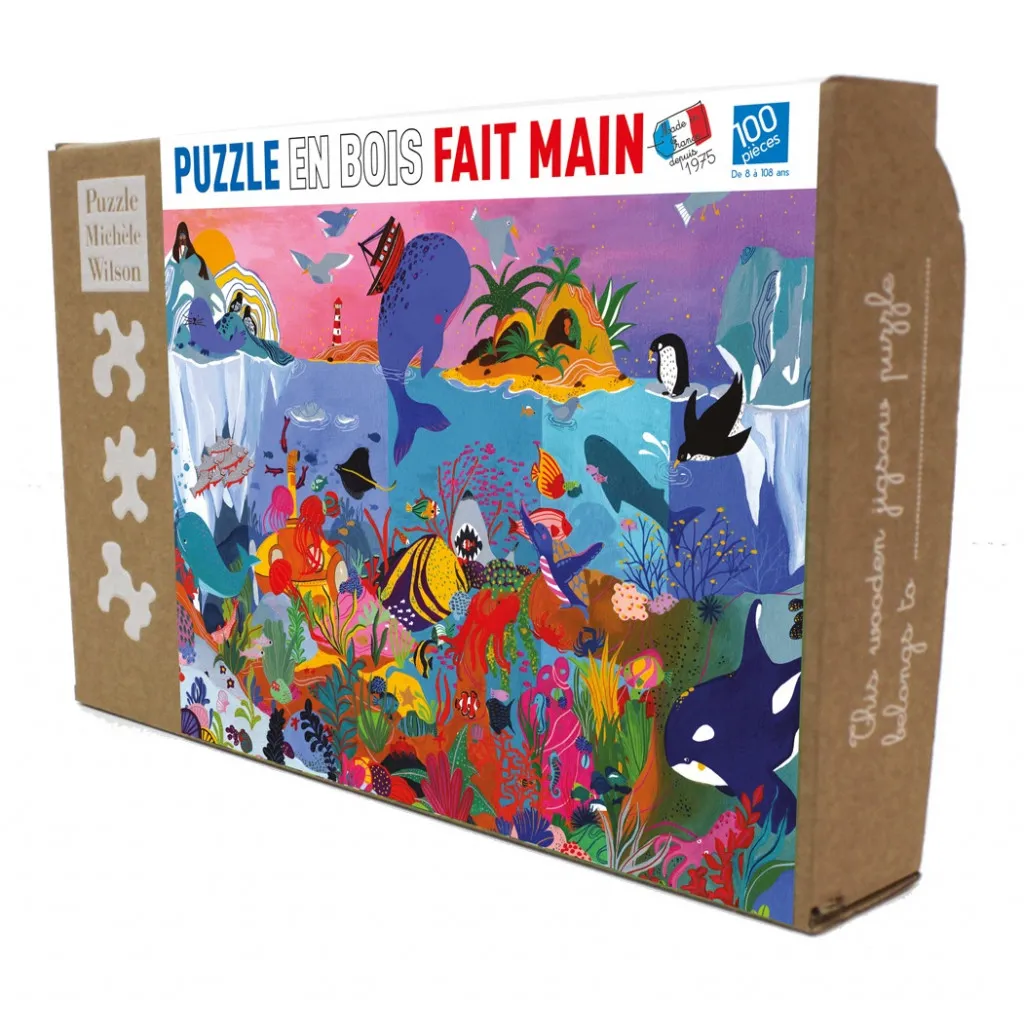 Puzzle - Sous les Océans - 100 Pièces