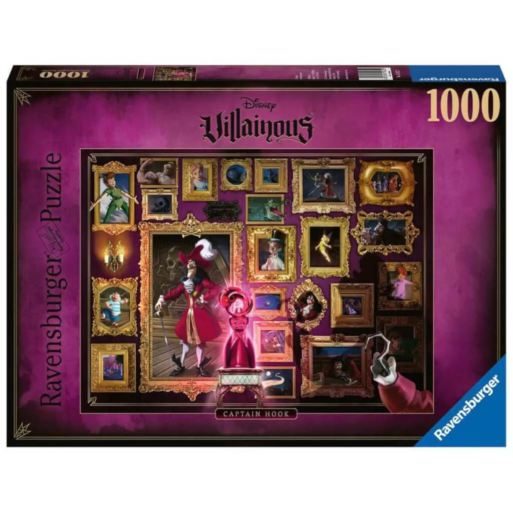 Puzzle Villainous - Capitaine Crochet - 1000 pièces