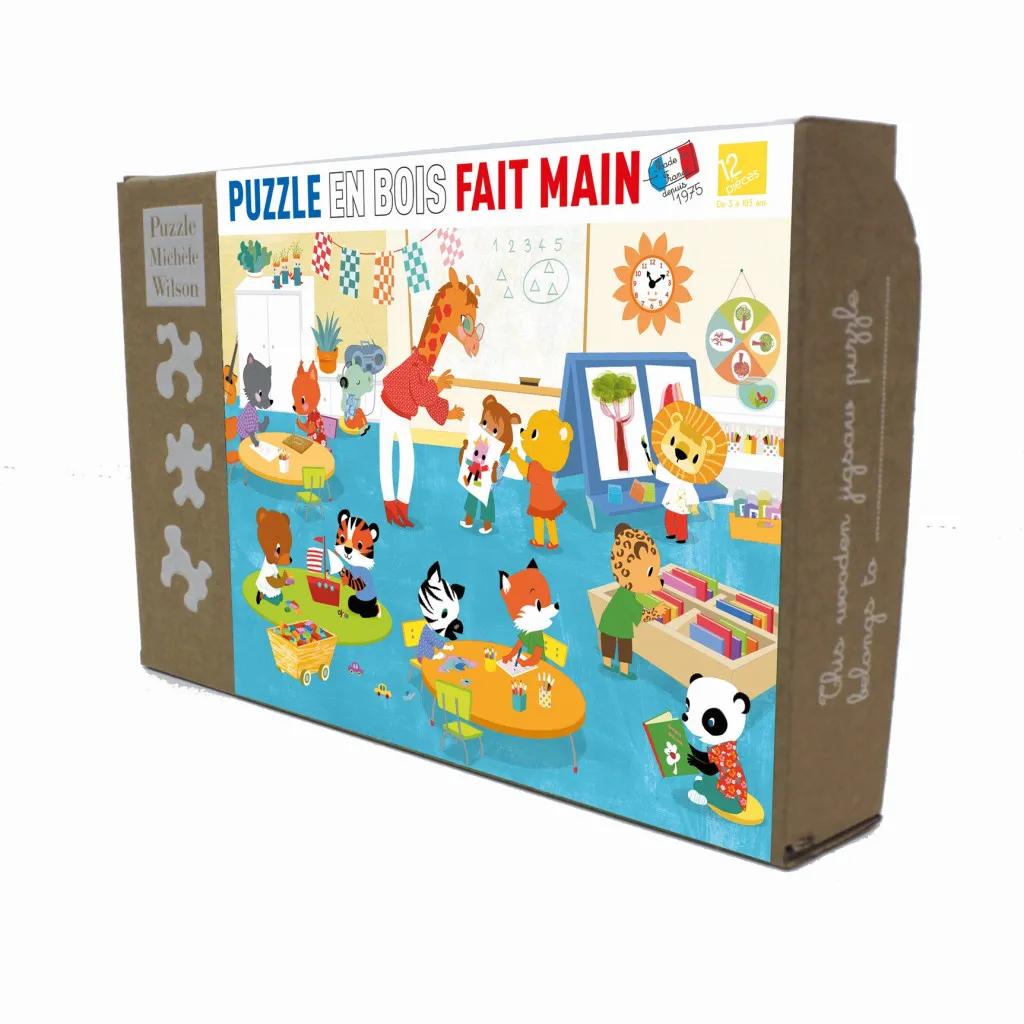 Puzzle - Vive la Maternelle - 12 Pièces
