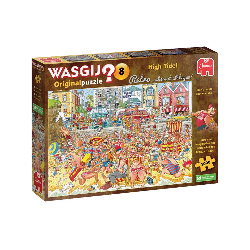 Puzzle Wasgij Original 8 - Raz-De-Marée !  - 1000 pièces