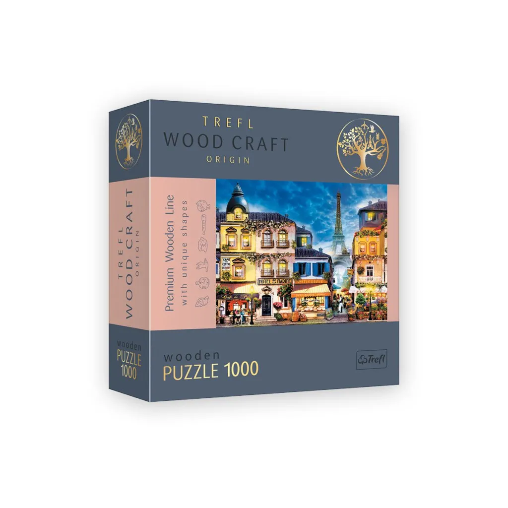 Puzzle Wood Craft - French Alley - 1000 Pièces