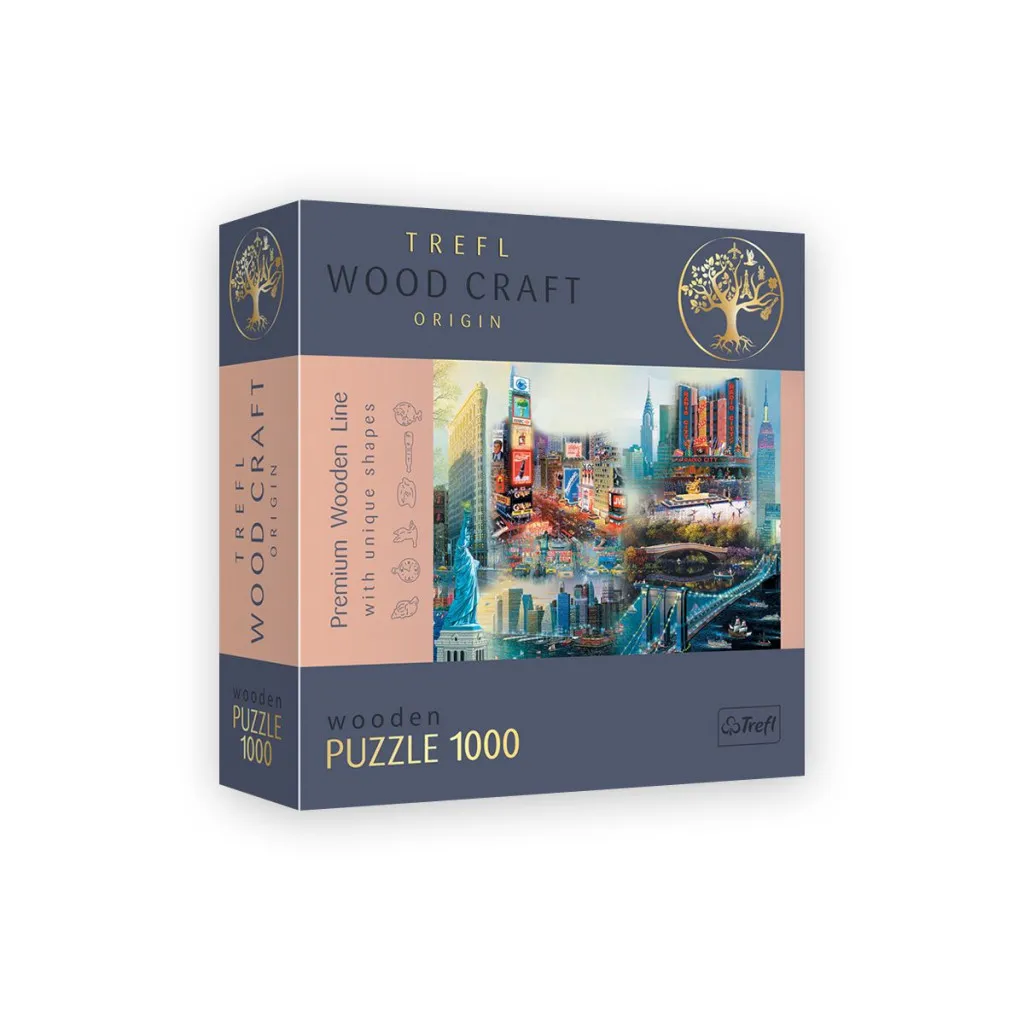 Puzzle Wood Craft - New-York - 1000 Pièces