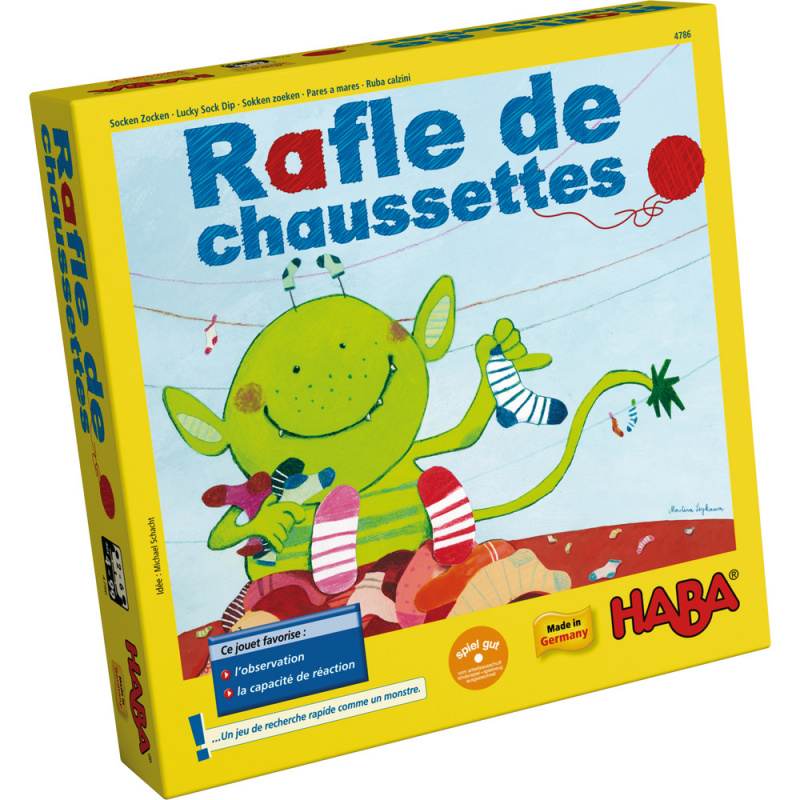 Rafle de Chaussettes - Jeu pour Enfant - Mon Ludicaire
