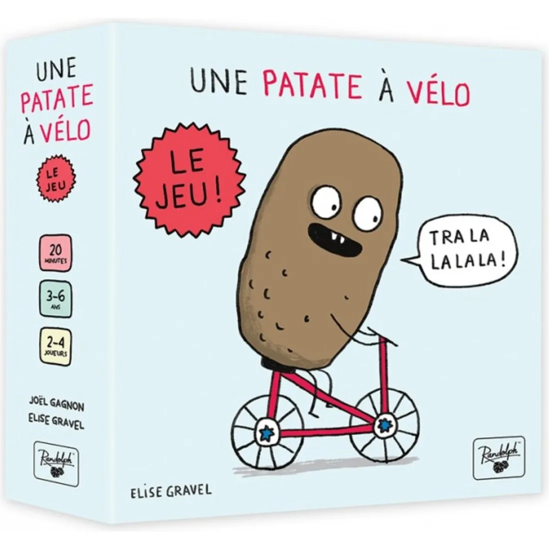 Jeu Une patate à vélo