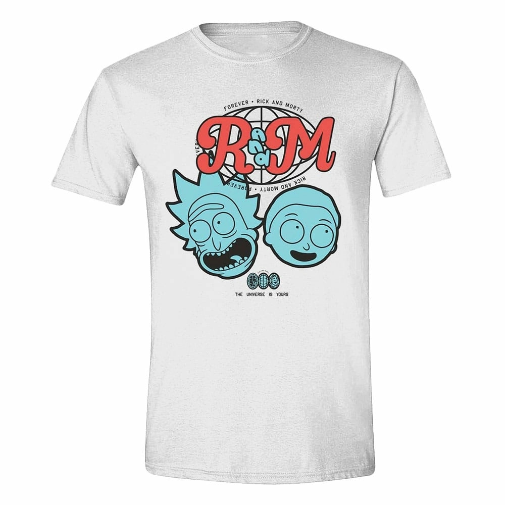 Rick & morty t-shirt forever the universe is yours (l)