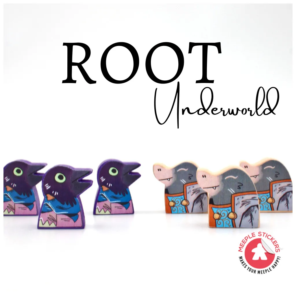 Root Monde Souterrain - Set d'autocollants