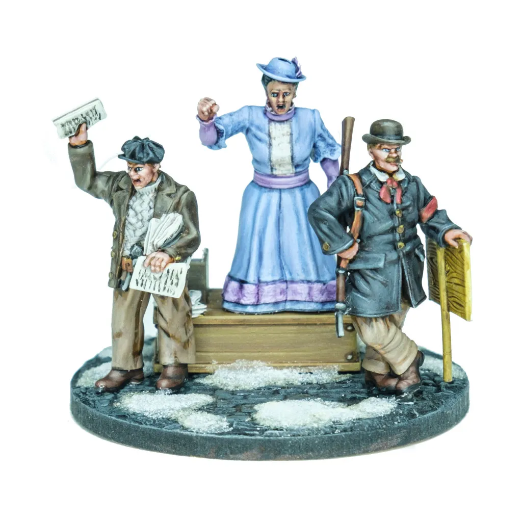 Rosa Luxemburg et ses militants