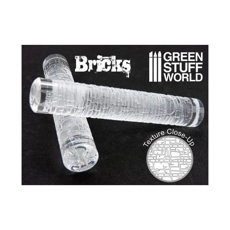 Rouleau : briques. GREEN STUFF WORLD 361625