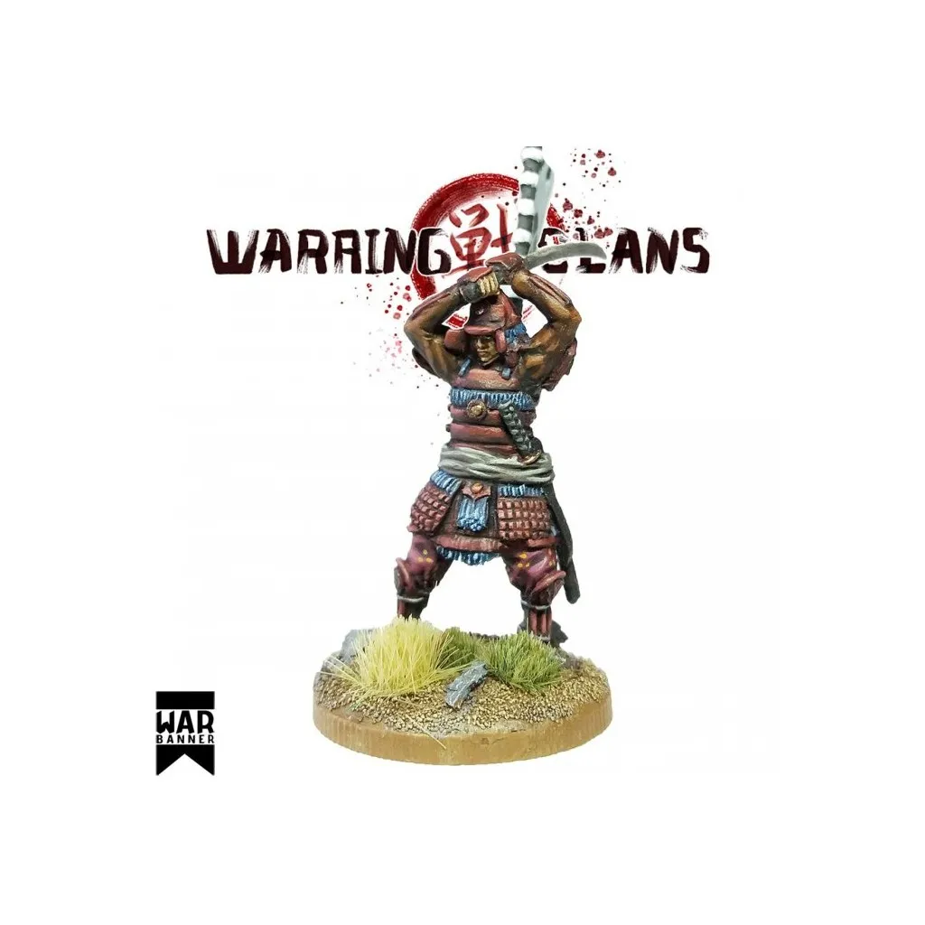 Samurai with Katana raised