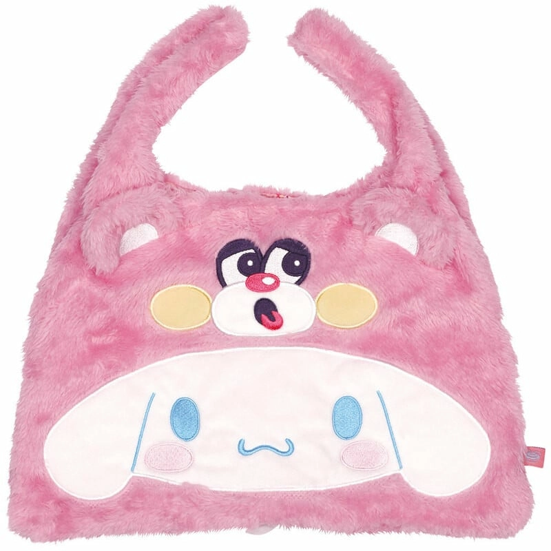 Sanrio - cinnamoroll - mini tote bag fourrure