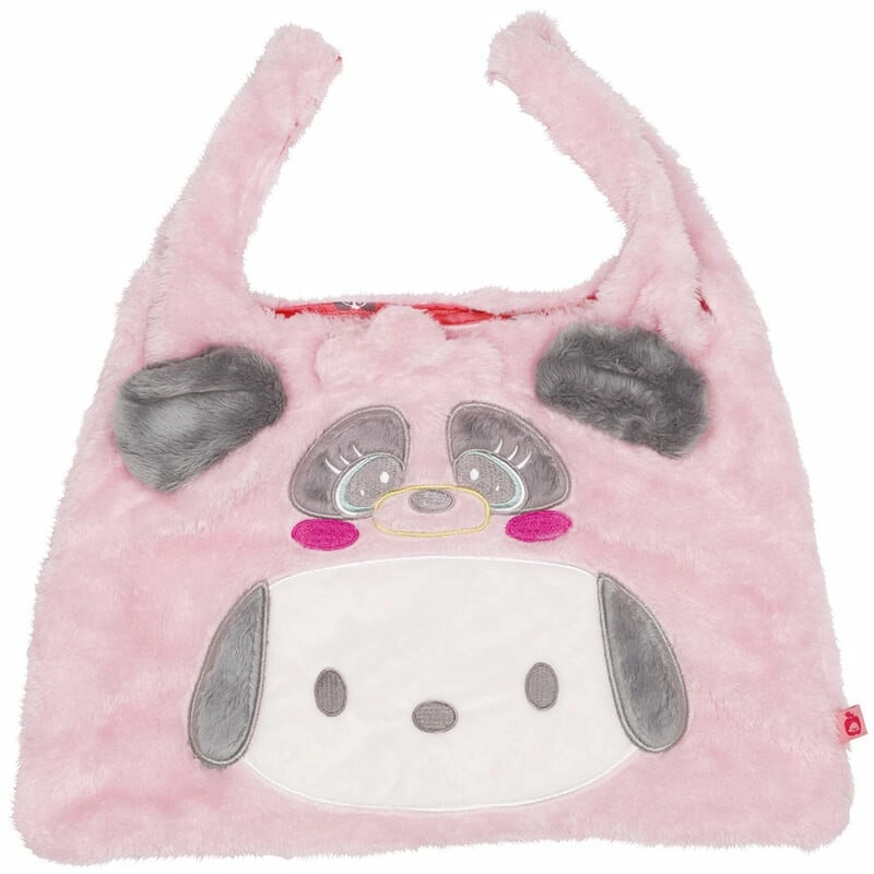 Sanrio - pochakon - mini tote bag fourrure