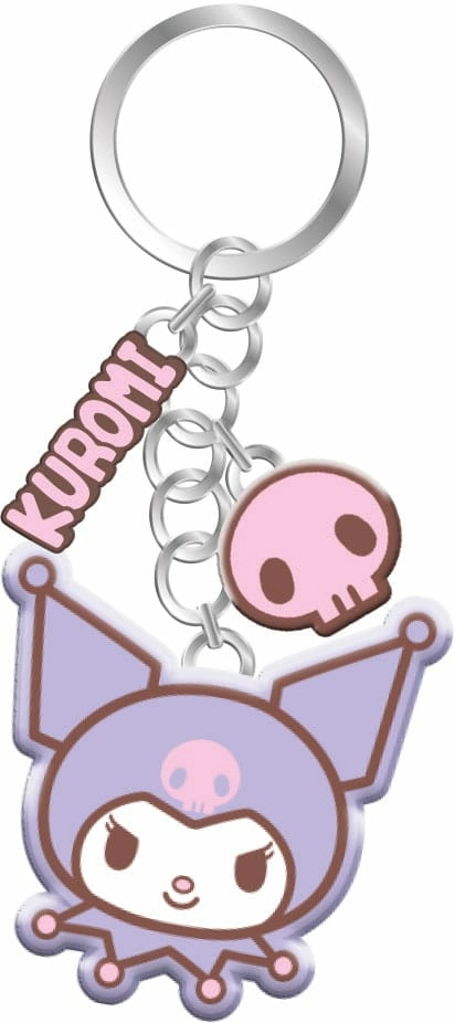 Sanrio porte-clés métal kuromi