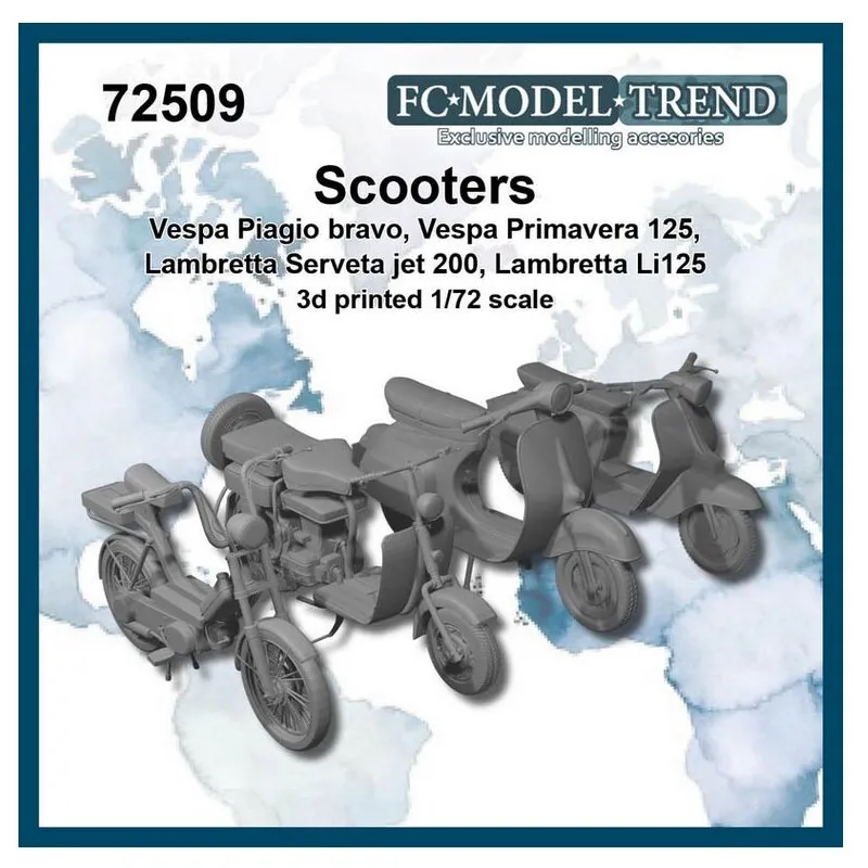 Scooters. FC MODELTIPS 72509