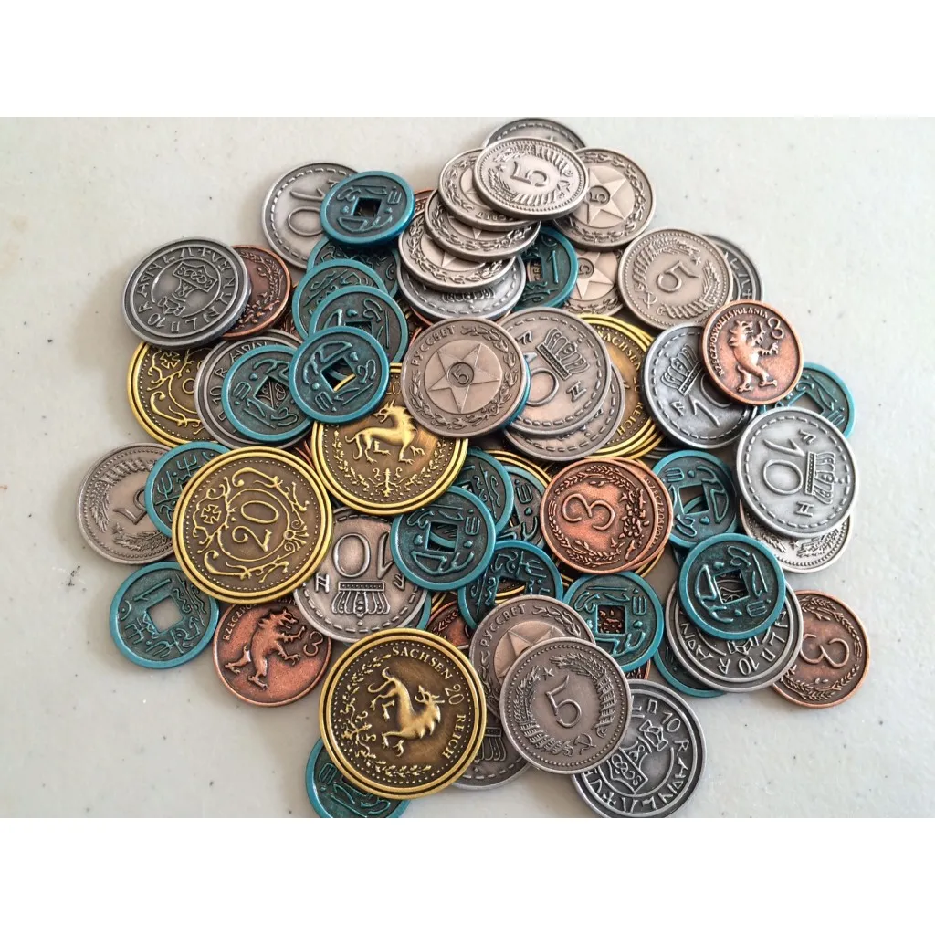 Scythe: Metal Coins Accessories