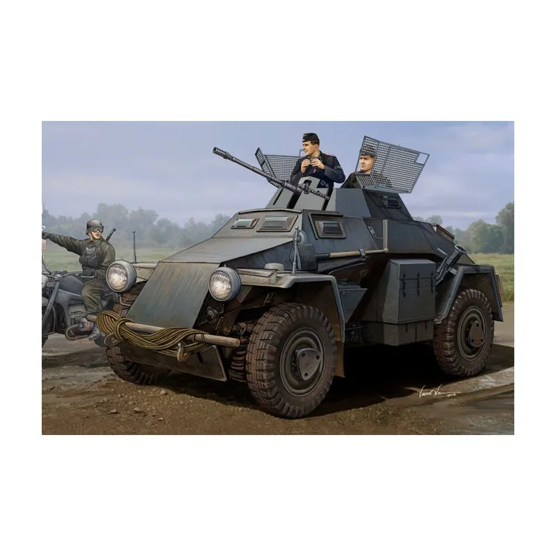 Sd. Kfz. 222 Leichter Panzerspahwagen. HOBBY BOSS 83816