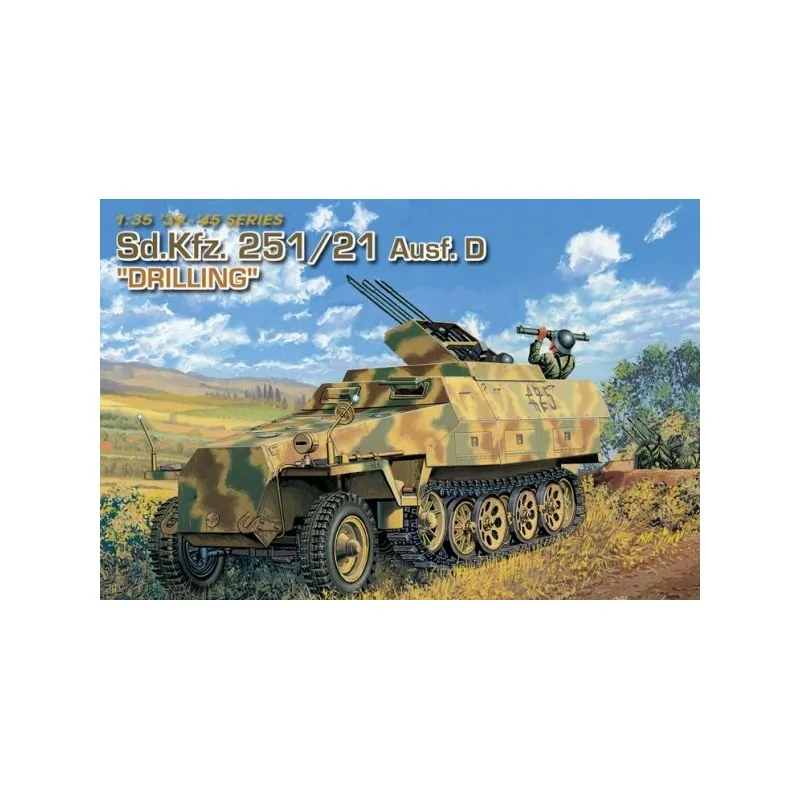 Sd. Kfz. 251/21 Ausf. D Forage. DRAGON 6217